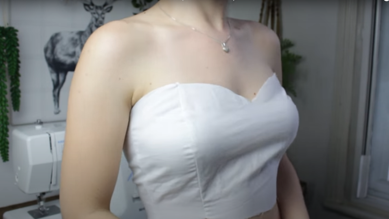 HOW TO MAKE A SWEETHEART BUSTIER PATTERN WITH MEASUREMENTS