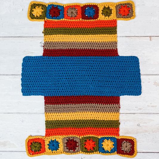 Crochet Makeup Bag WRITTEN PATTERN, Crochet Bag Written Pattern, Crochet Bag, Auburn Crochet Makeup Bag, Brunaticality