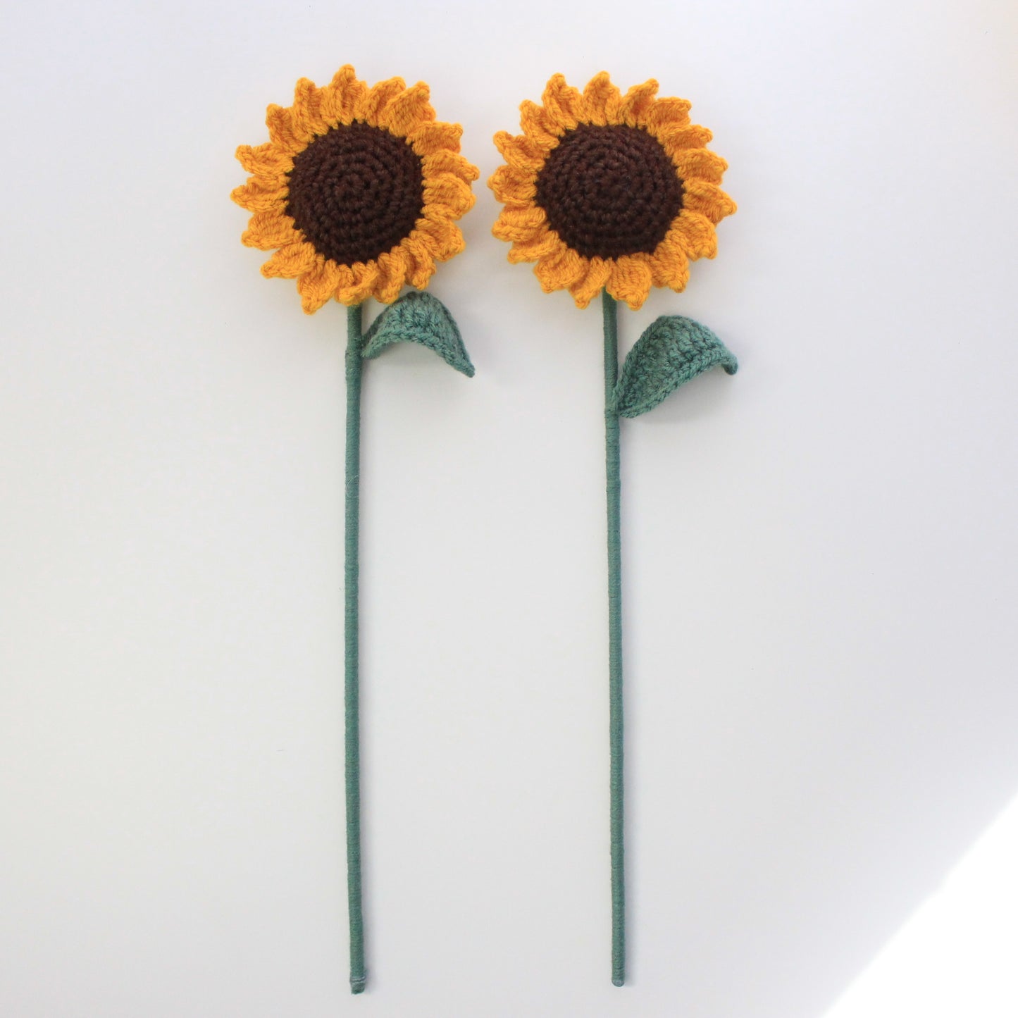 Crochet Sunflower Pattern, Sunflower for Bouquets, Sunflower, Crochet Sunflower, Crochet Written Pattern, Brunaticality