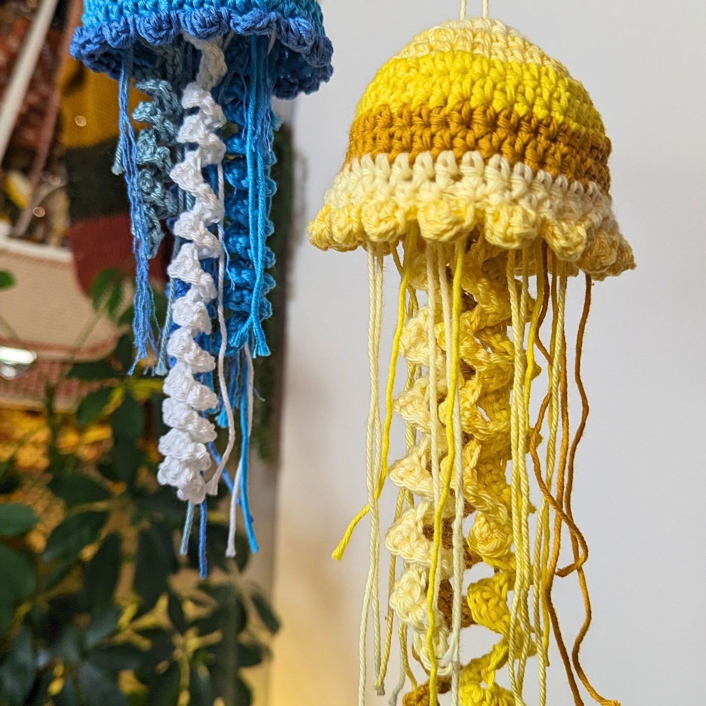 Crochet Jellyfish Written Pattern, Crochet Pattern, Crochet Jellyfish, Brunaticality