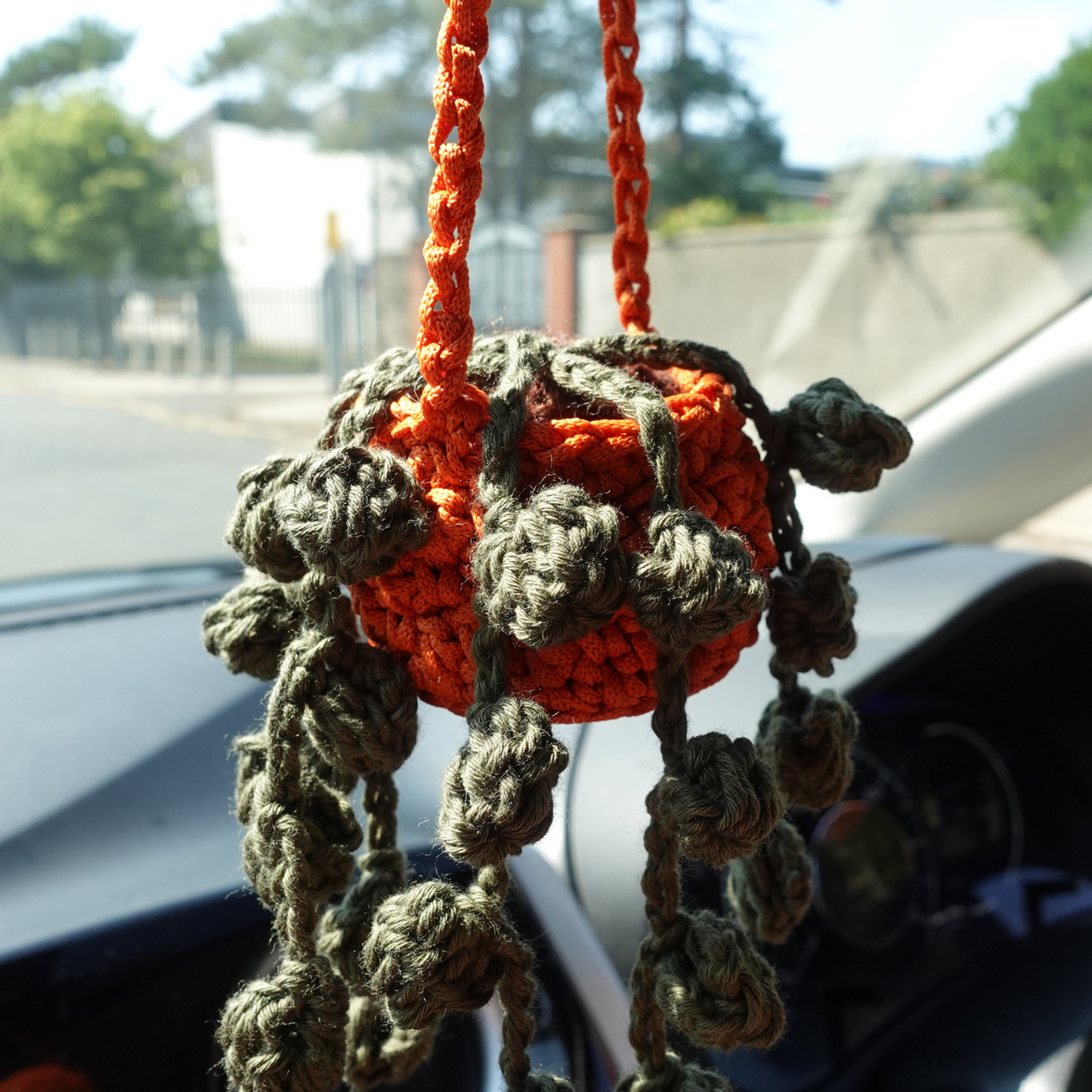 Crochet Mini Hanging Plant Pot WRITTEN PATTERN, Crochet Plant Pot, Brunaticality
