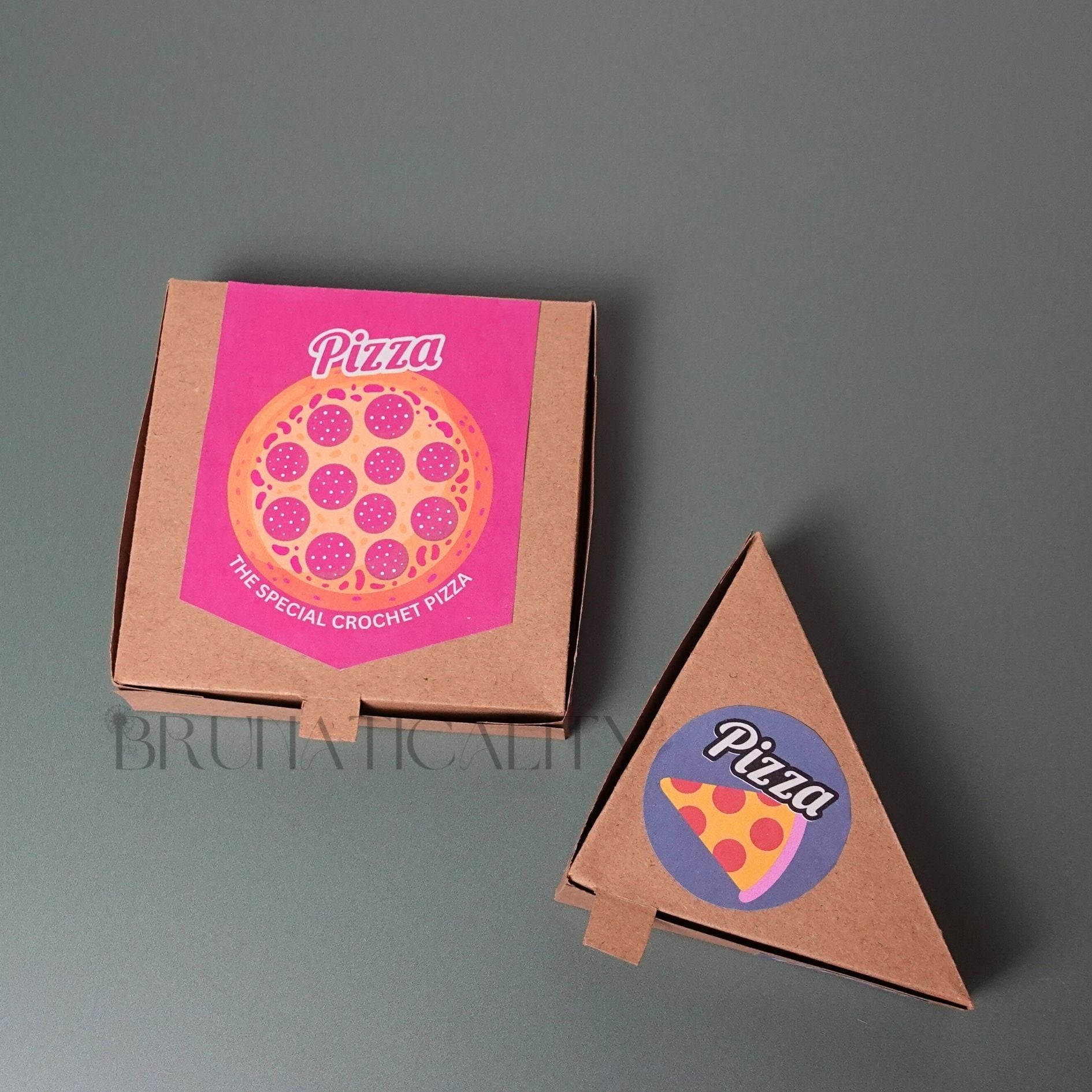 Pizza Packaging Pattern Pizza Boxes Template, Pizza Box Pattern, Pizza, Pizza Box Template, Br ...