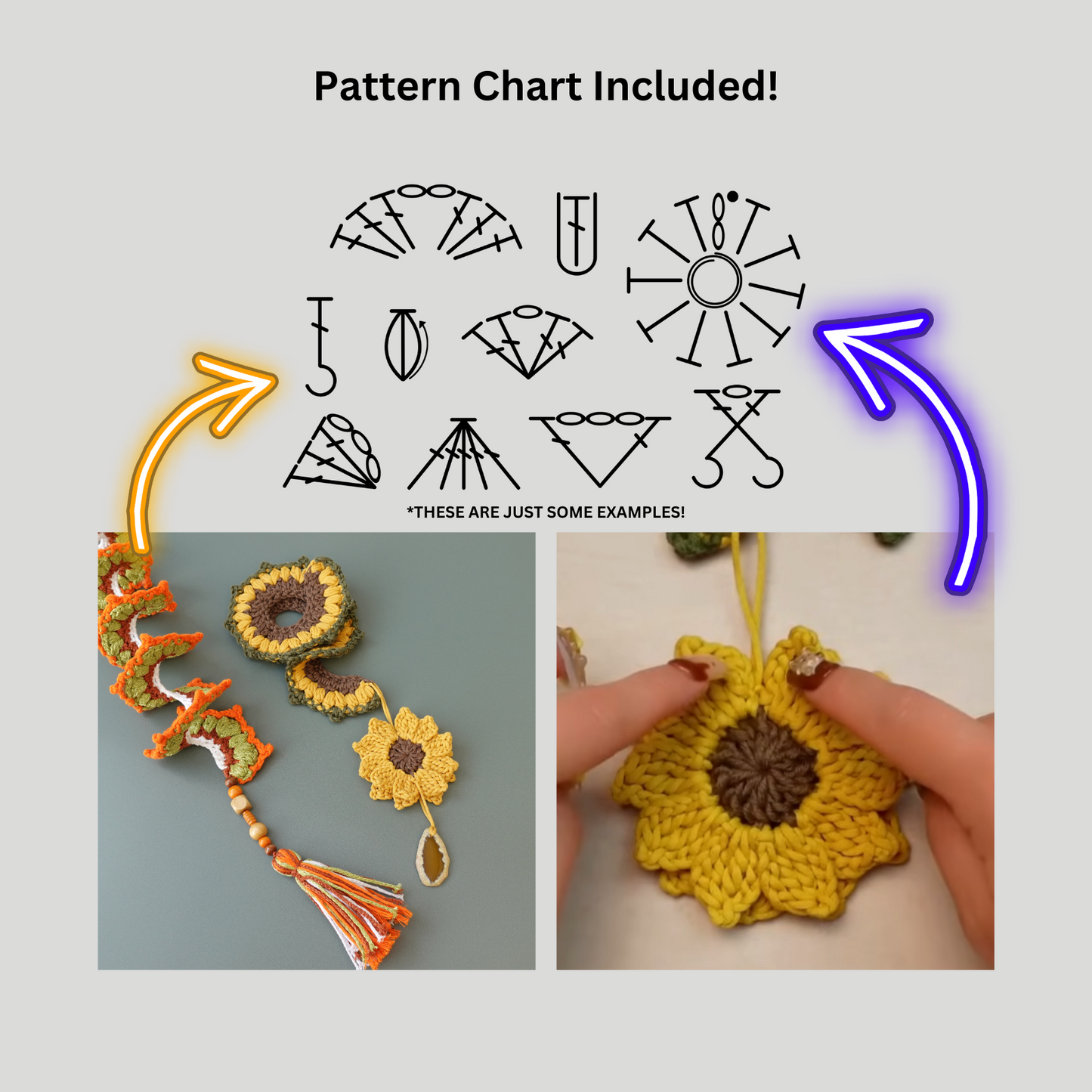 Crochet Wind Spinner Pattern, Crochet Pattern, Crochet Wind Spinner, Wind Spinner, Crochet, Crochet Chime, Wind Chime, Brunaticality