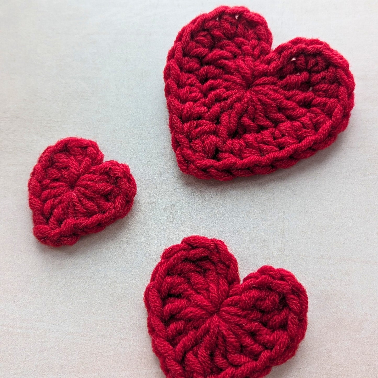 Crochet Heart Pattern - 3 SIZES, Crochet Heart, Heart Crochet, Crochet Pattern, Crochet, Brunaticality