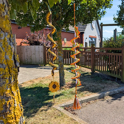 Crochet Wind Spinner Pattern, Crochet Pattern, Crochet Wind Spinner, Wind Spinner, Crochet, Crochet Chime, Wind Chime, Brunaticality