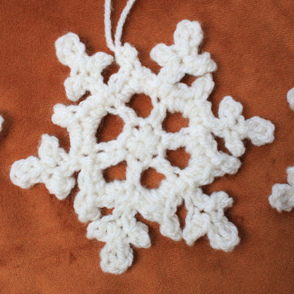 Crochet Snowflake Written Pattern, Crochet Snowflake, Crochet Snowflake Ornament, Christmas Crochet, Brunaticality