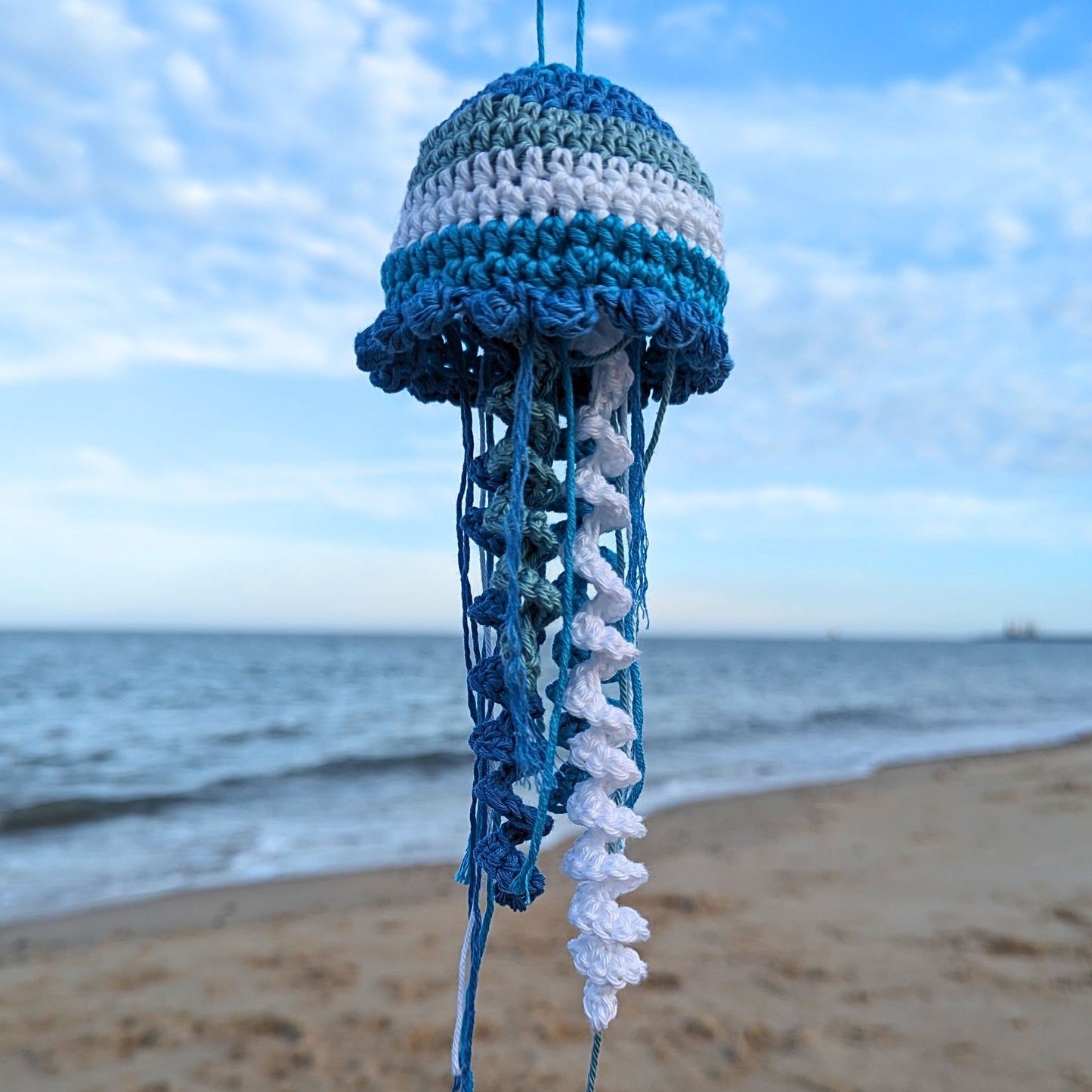 Crochet Jellyfish Written Pattern, Crochet Pattern, Crochet Jellyfish, Brunaticality