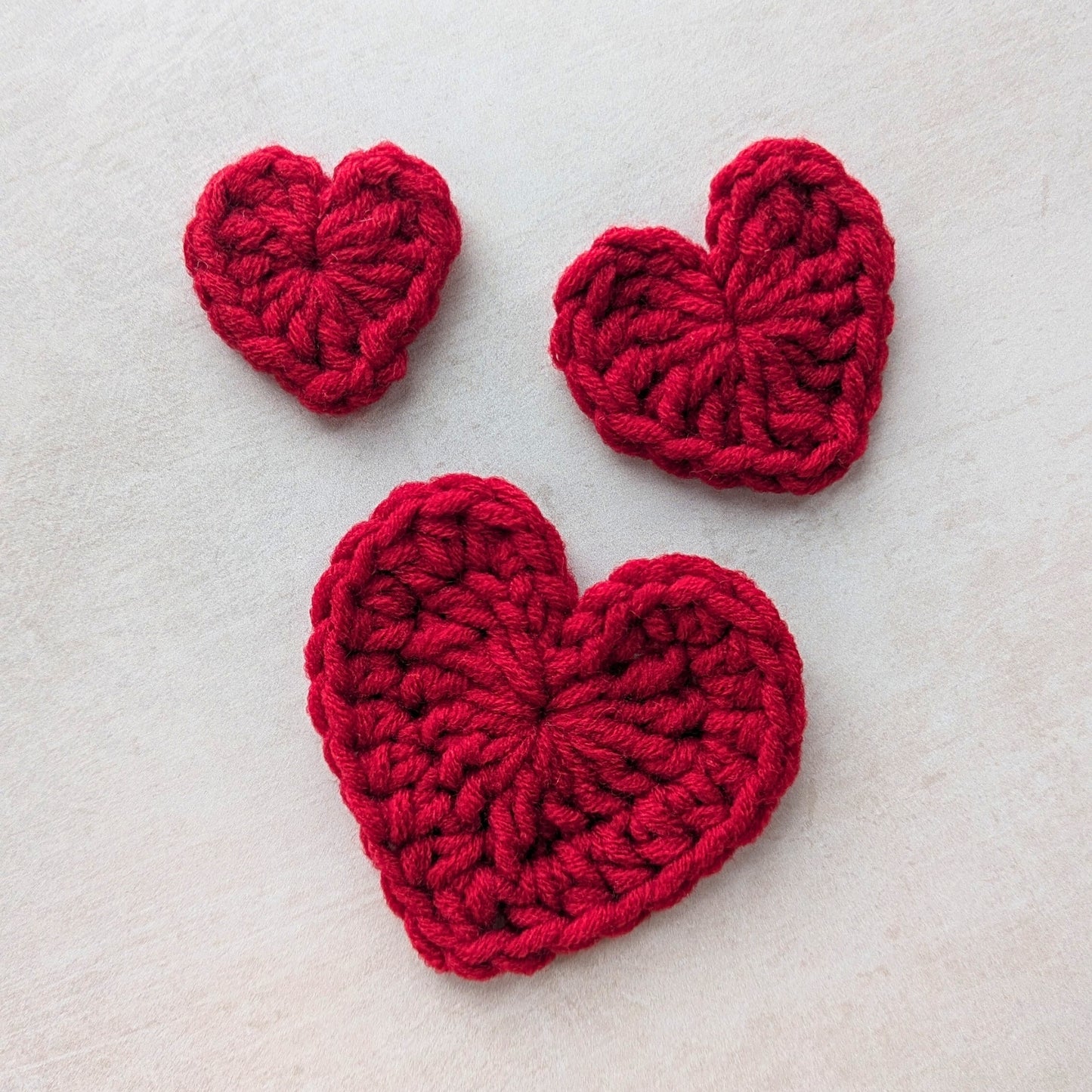 Crochet Heart Pattern - 3 SIZES, Crochet Heart, Heart Crochet, Crochet Pattern, Crochet, Brunaticality