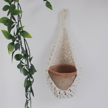 Crochet Hanging Basket Written Pattern, crochet plant hanging basket pattern, crochet pattern, crochet, Brunaticality