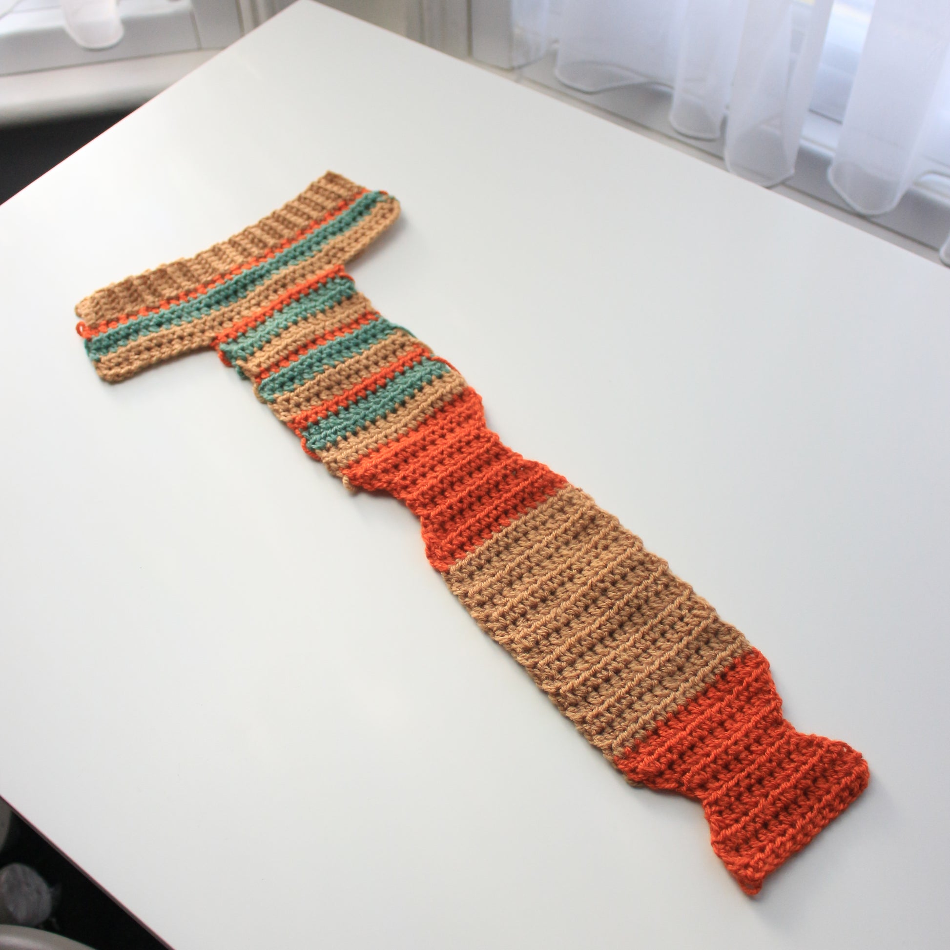 Crochet Socks Written Pattern, The Flat Crochet Socks Pattern