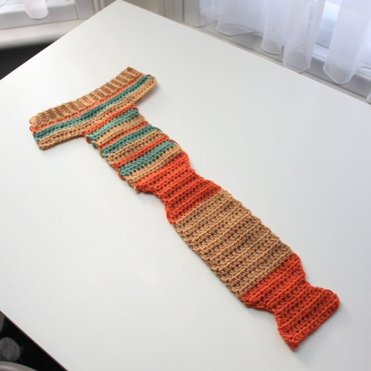 Crochet Socks Written Pattern, The Flat Crochet Socks Pattern, Brunaticality