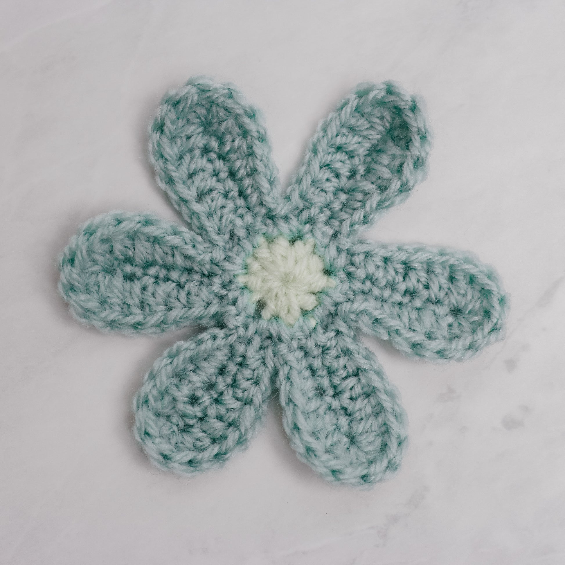 Crochet Retro Flower Written Pattern, Groovy Crochet Flower Pattern by –  Brunaticality