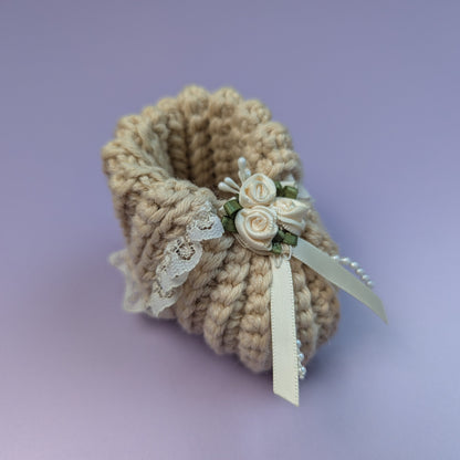 My First Steps Baby Booties Crochet Pattern PDF, 2 Sizes, 0-3 & 3-6 Months