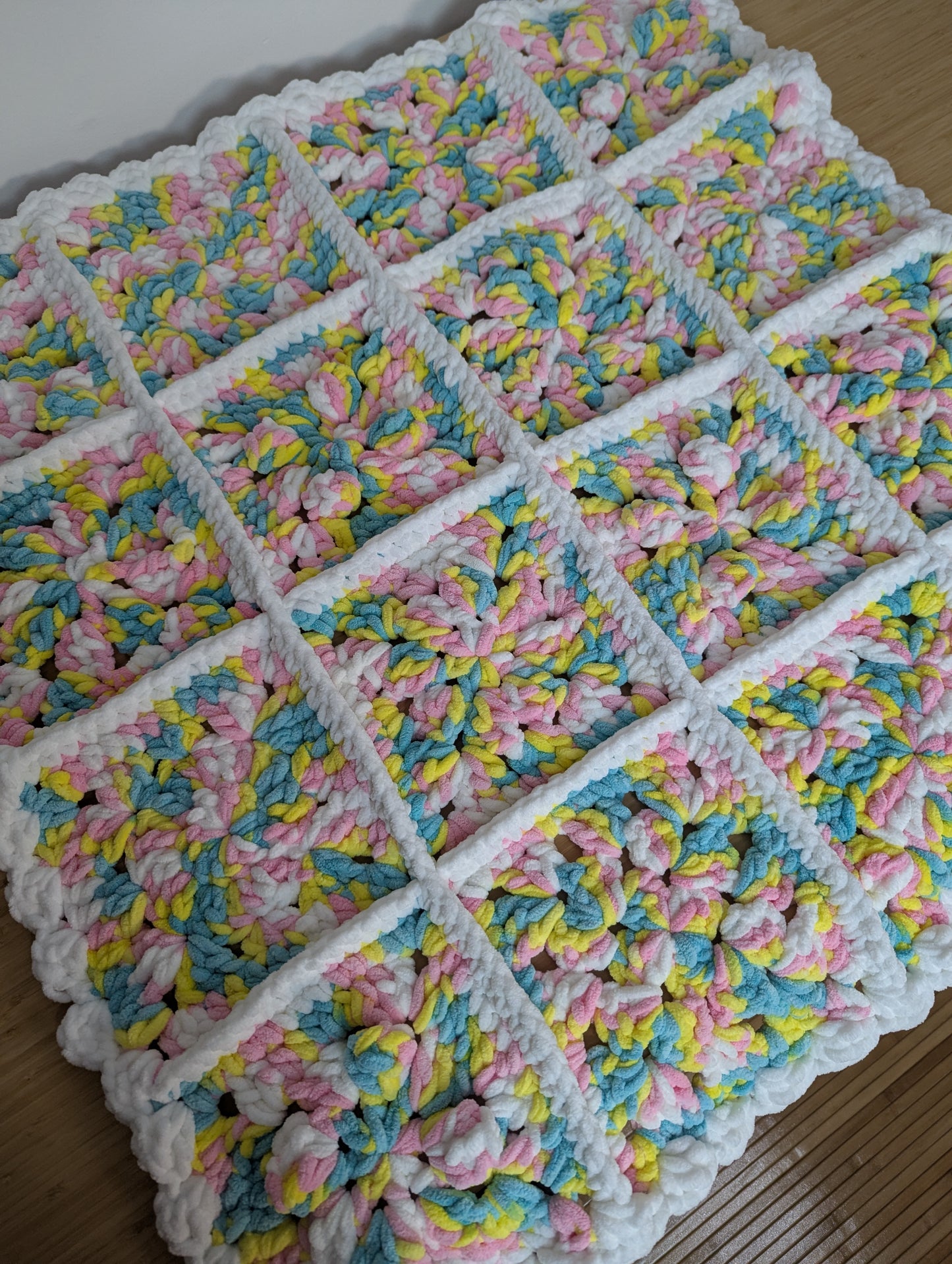 Crochet Baby Blanket Pattern with Video Tutorial (PDF Pattern) - Snuggles Crochet Baby Blanket - Beginner Friendly - 5 DAYS CROCHET-ALONG (CAL)