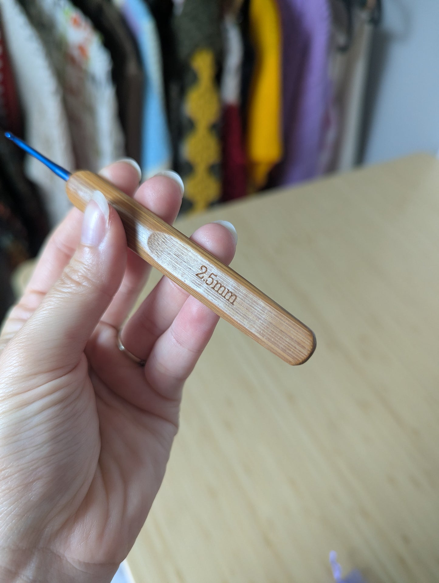 Rainbow Crochet Hooks - Choose Individual Hook or Full 9 Hook Set + Bonus Pattern(s)