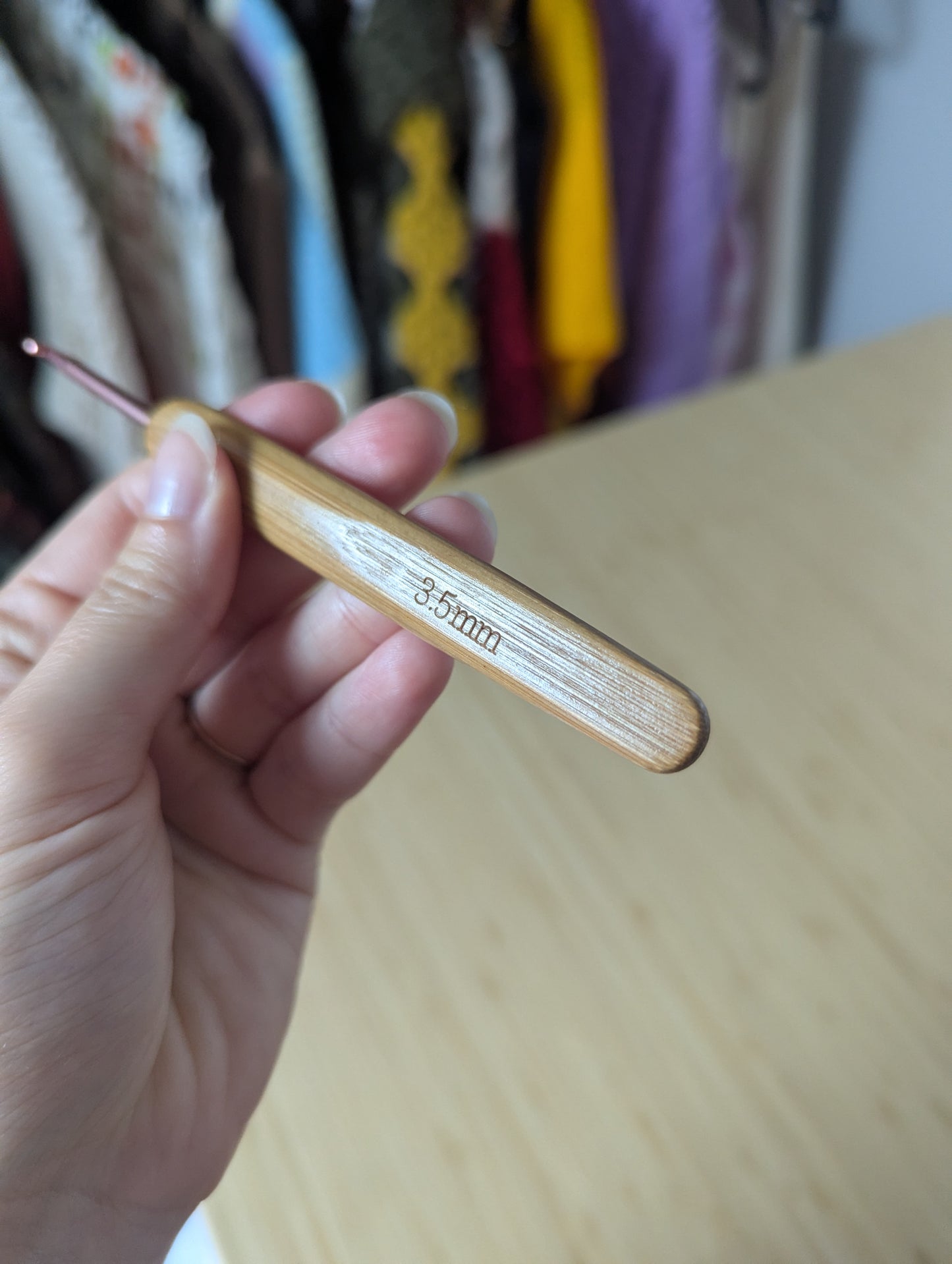 Rainbow Crochet Hooks - Choose Individual Hook or Full 9 Hook Set + Bonus Pattern(s)