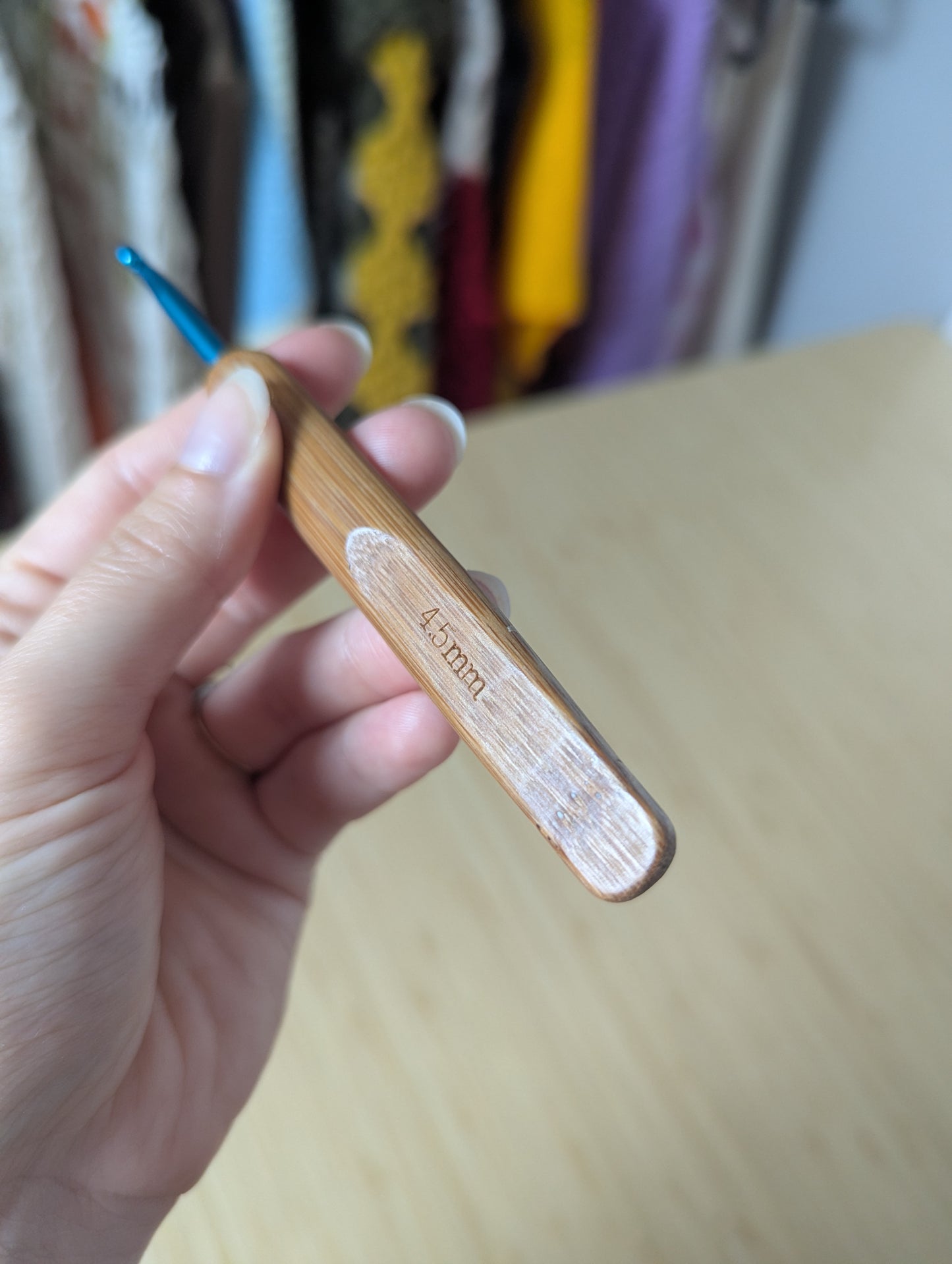 Rainbow Crochet Hooks - Choose Individual Hook or Full 9 Hook Set + Bonus Pattern(s)