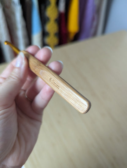 Rainbow Crochet Hooks - Choose Individual Hook or Full 9 Hook Set + Bonus Pattern(s)