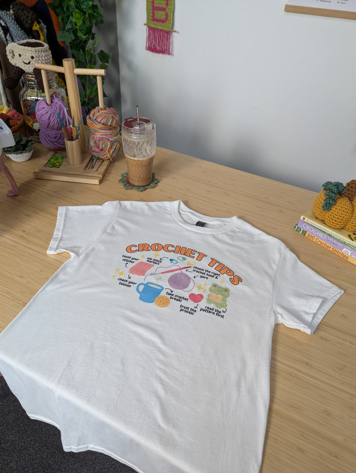 Crochet Tips T-Shirt - Cute Crochet Lover Shirt