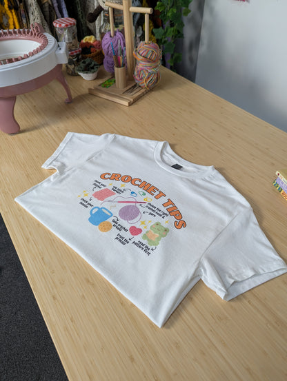 Crochet Tips T-Shirt - Cute Crochet Lover Shirt
