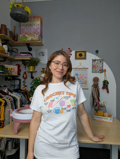 Crochet Tips T-Shirt - Cute Crochet Lover Shirt