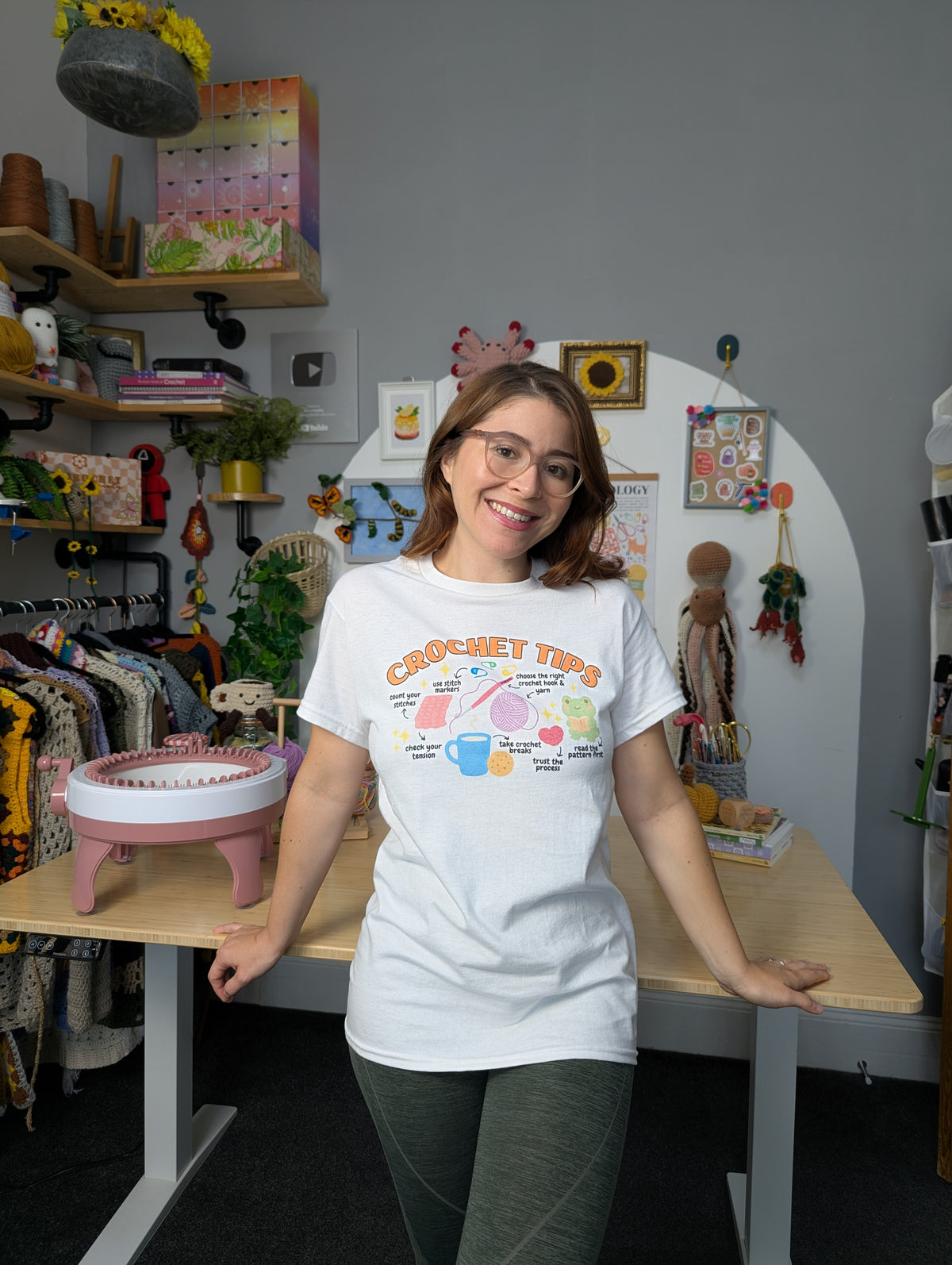 Crochet Tips T-Shirt - Cute Crochet Lover Shirt