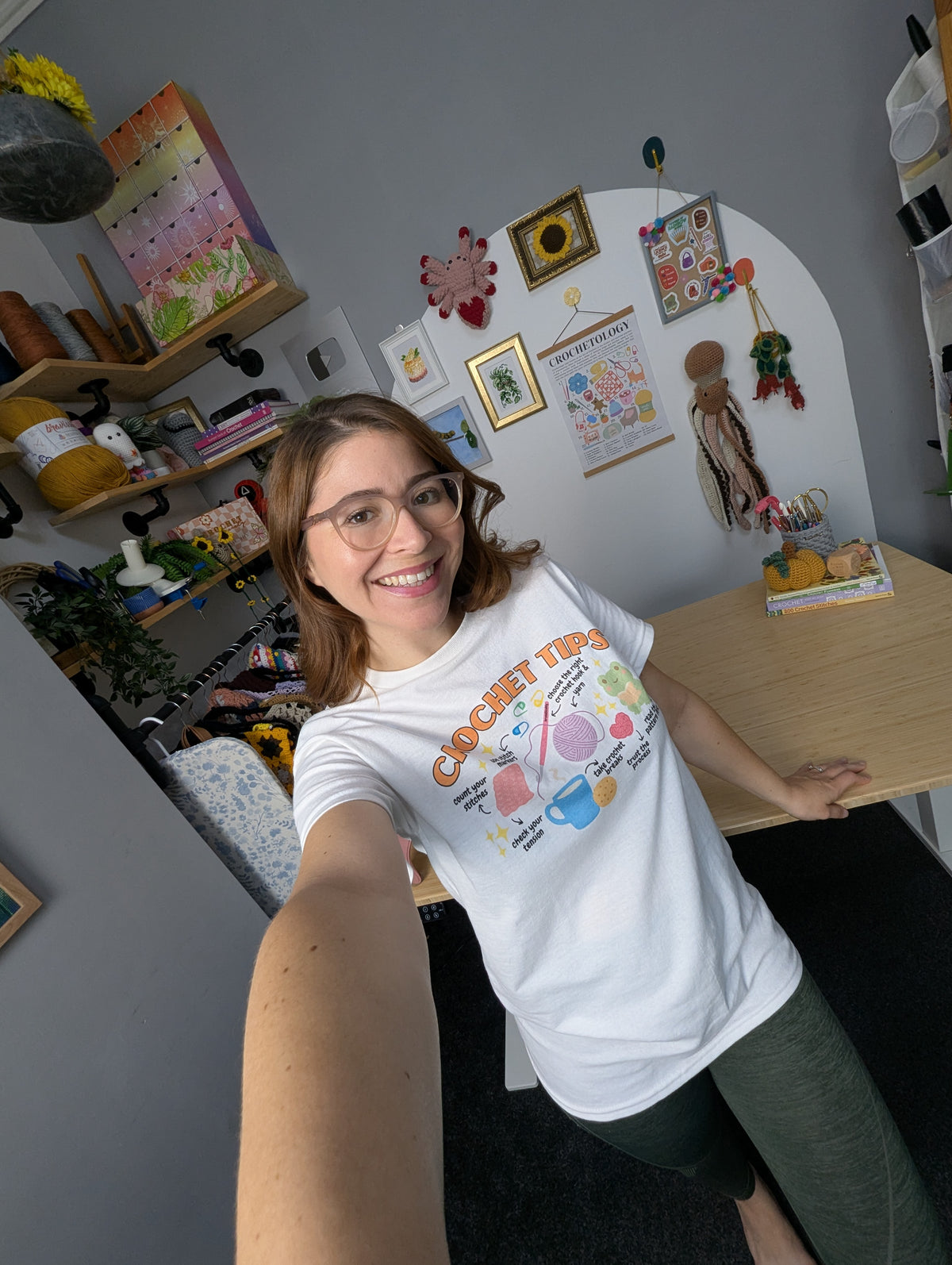 Crochet Tips T-Shirt - Cute Crochet Lover Shirt