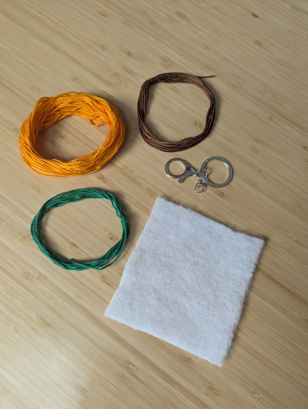 Mini Pumpkin Crochet Keychain Kit | DIY Autumn Crochet Kit | Beginner-Friendly Pumpkin Craft