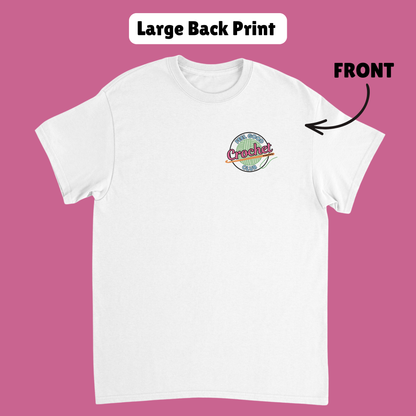 RETRO Feel Good Crochet Club T-Shirt - 2 Design Options