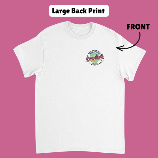 RETRO Feel Good Crochet Club T-Shirt - 2 Design Options