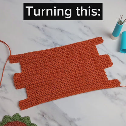 Hook Case Crochet Pattern - Zippered Tool Pouch PDF Crochet Pattern - Brunaticality