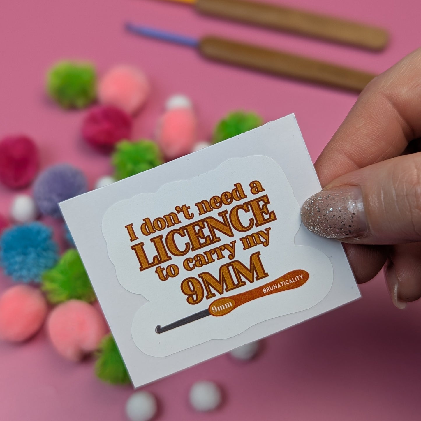 8 pcs Crochet Stickers, Crochet Lover Sticker Pack (8 Designs) | Cute Crochet Stickers for Crochet Lovers