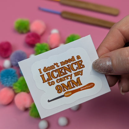 8 pcs Crochet Stickers, Crochet Lover Sticker Pack (8 Designs) | Cute Crochet Stickers for Crochet Lovers